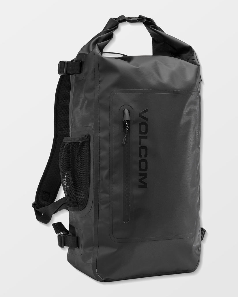 Drystone Wet/Dry Roll Top Rucksack - BLACK
