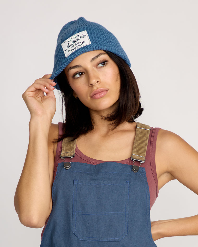 Full Cut Work Beanie - Royal