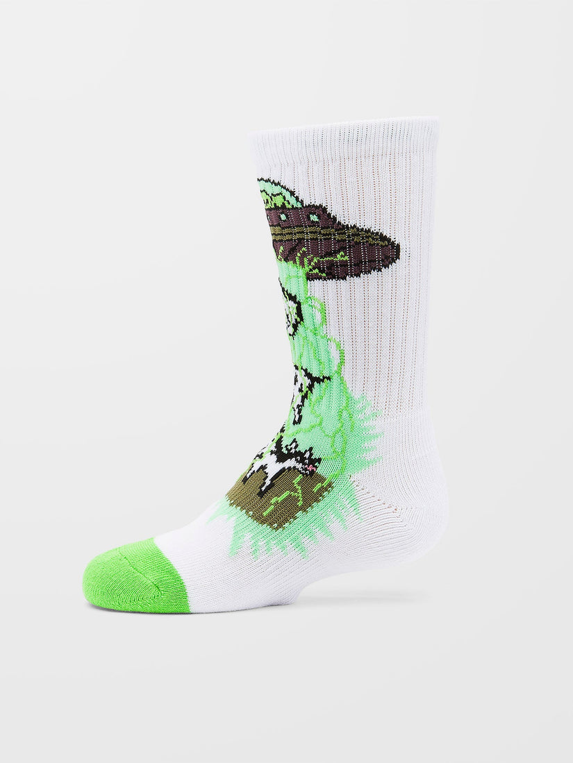 Udder Space Socken - White  - (KINDER)