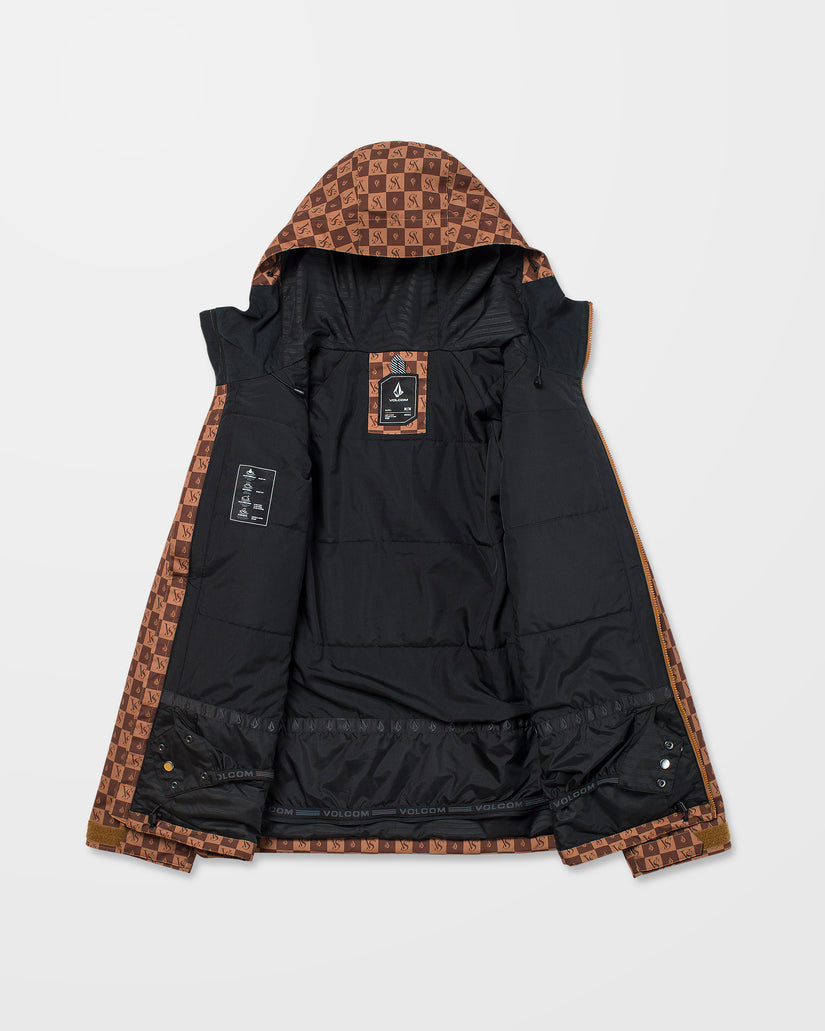 2836 Insulated 10K Jacke - Brown