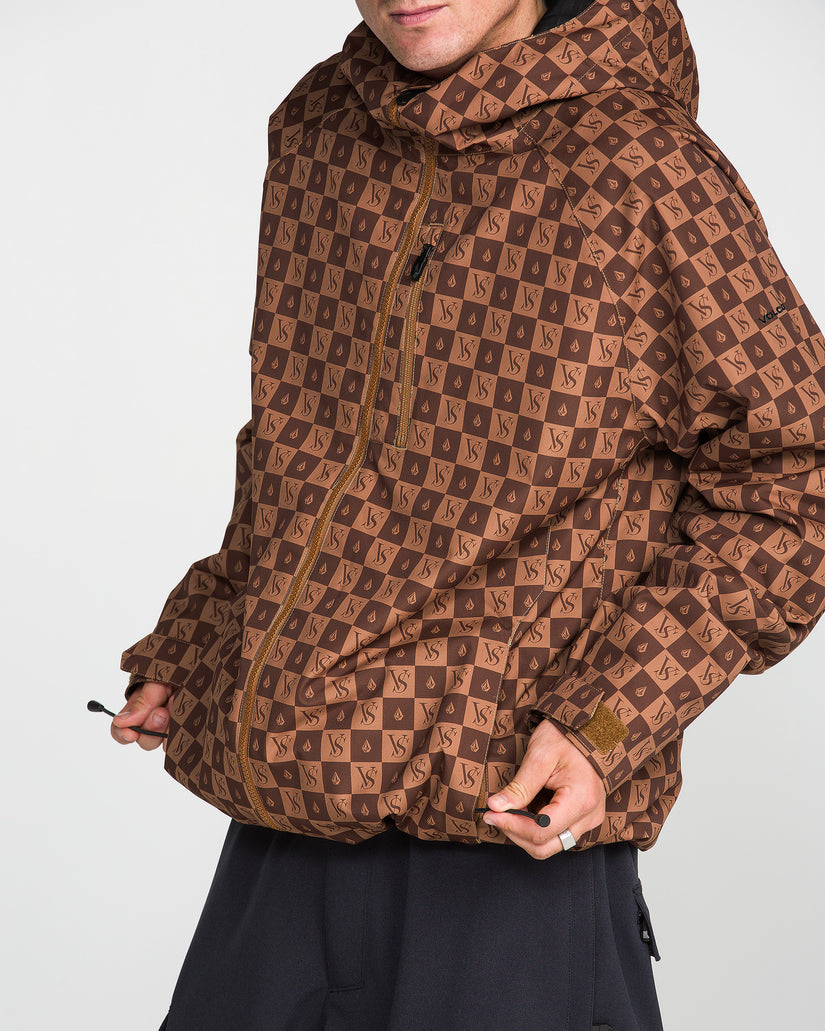 2836 Insulated 10K Jacke - Brown