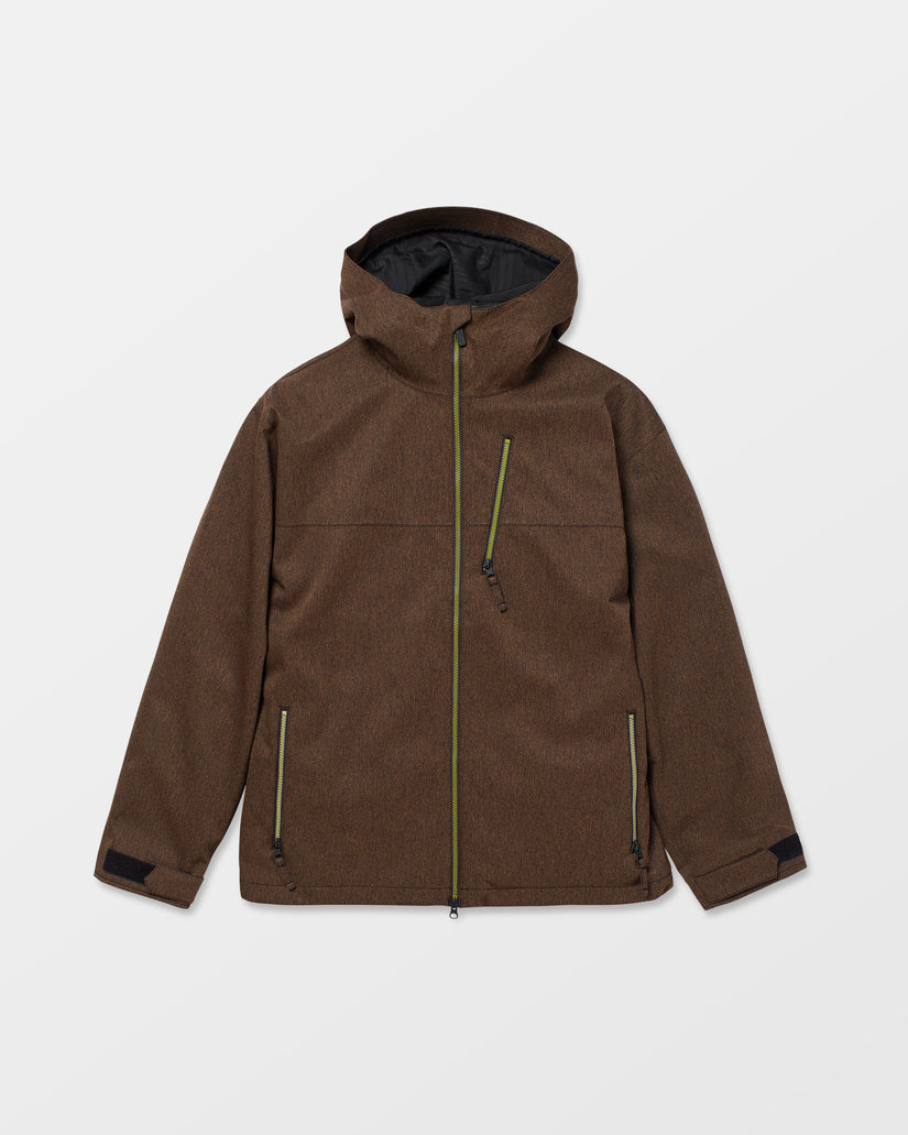 Top Stitch 10K Jacke - Brown Denim