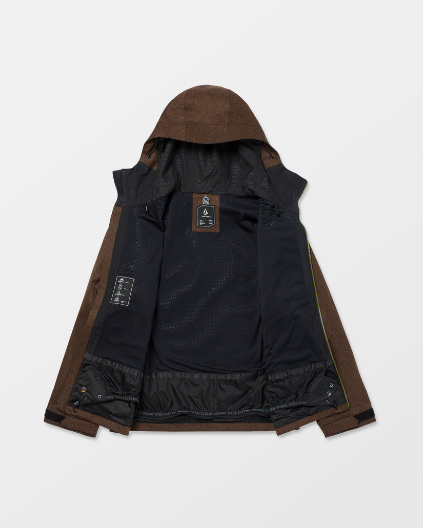 Top Stitch 10K Jacke - Brown Denim