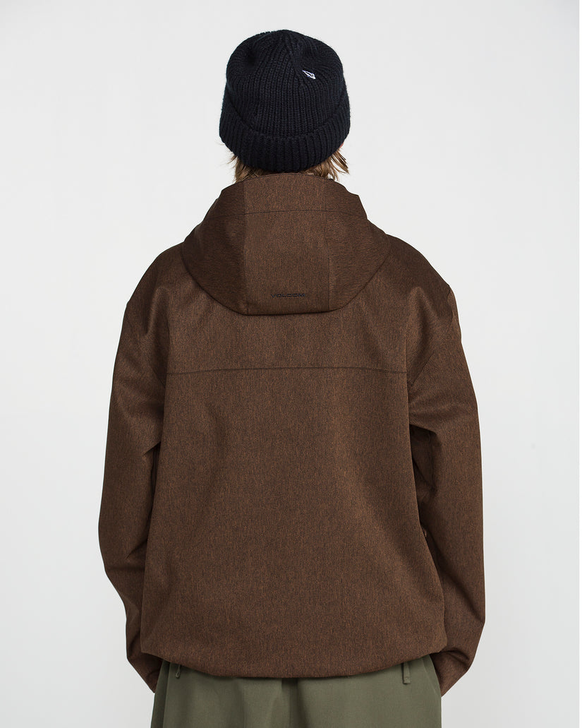 Top Stitch 10K Jacke - Brown Denim