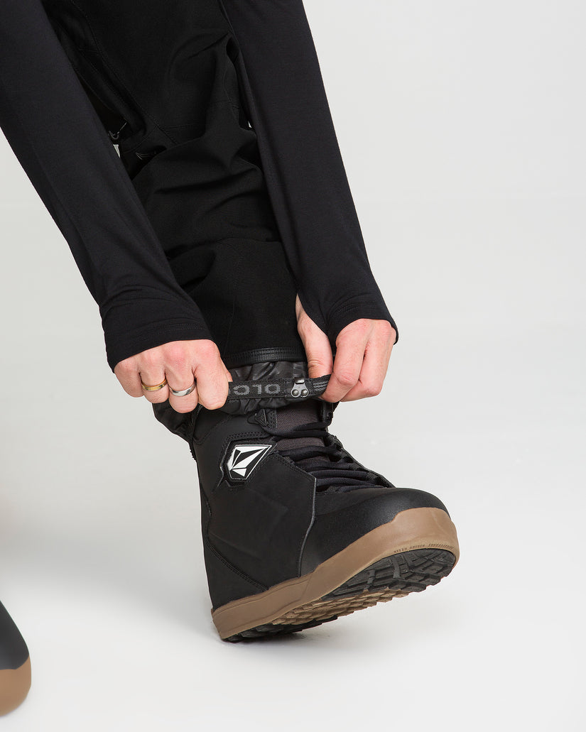Roan 15K Snow-Latzhose - Black