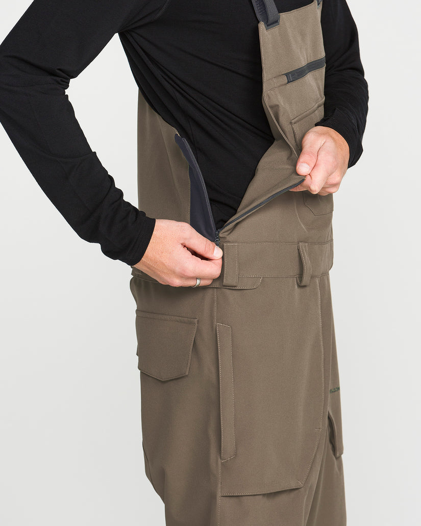 Roan 15K Snow-Latzhose - Teak