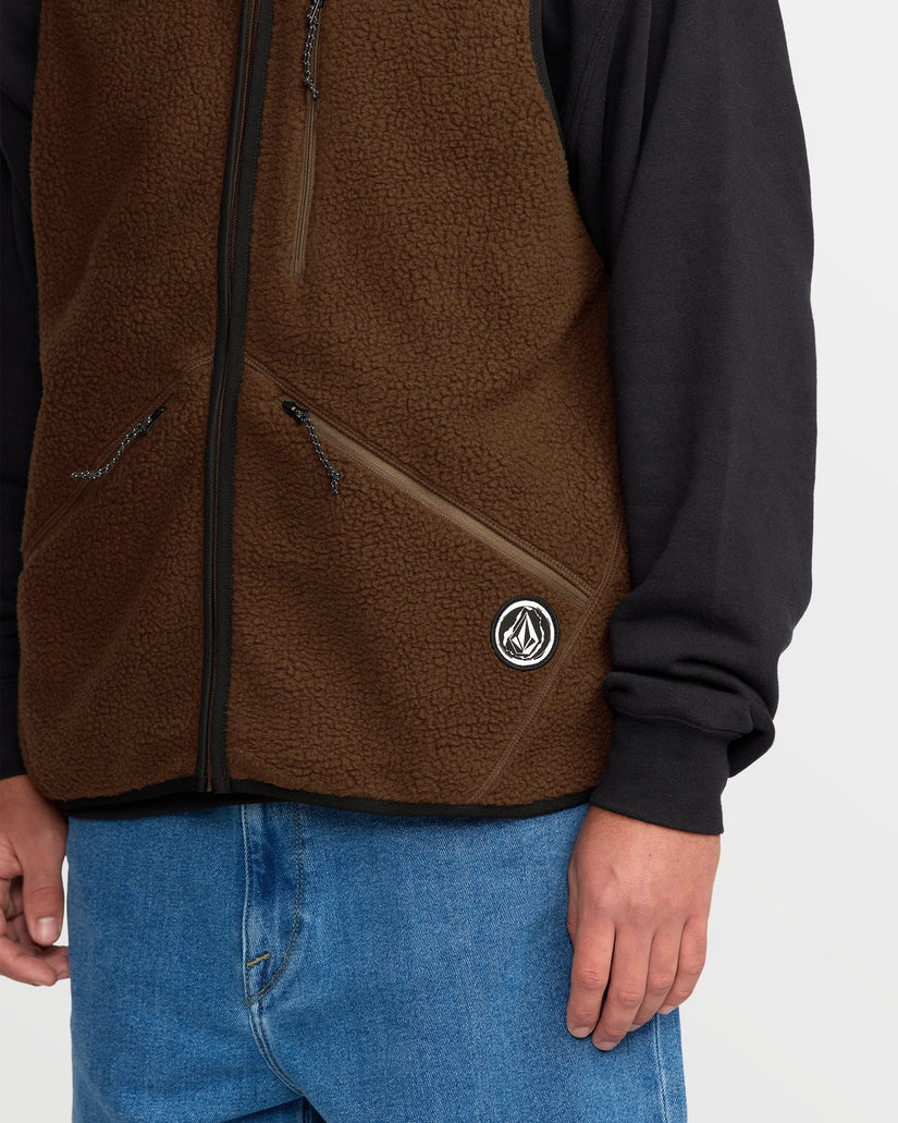Snowdrift Weste - Brown