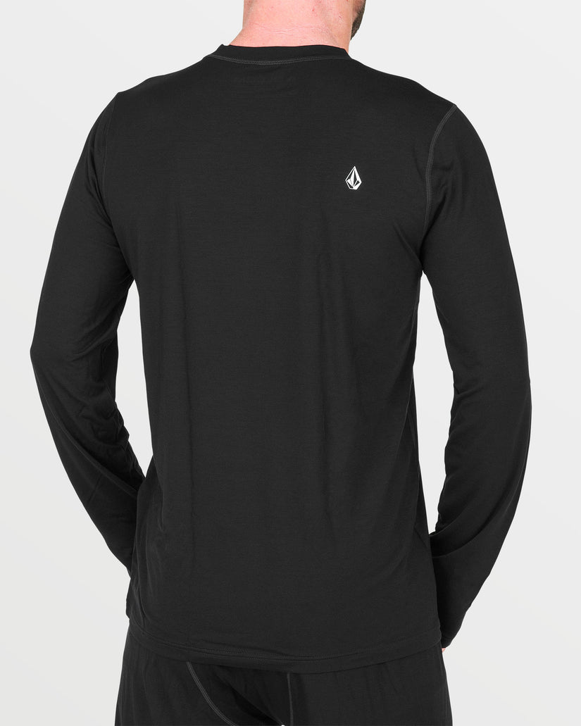 M Merino Blend Basisschicht-Shirt - Black