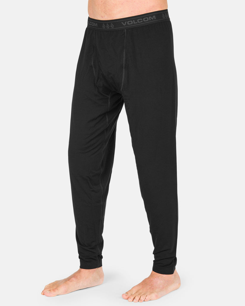 M Merino Blend Basisschicht-Hose - Black
