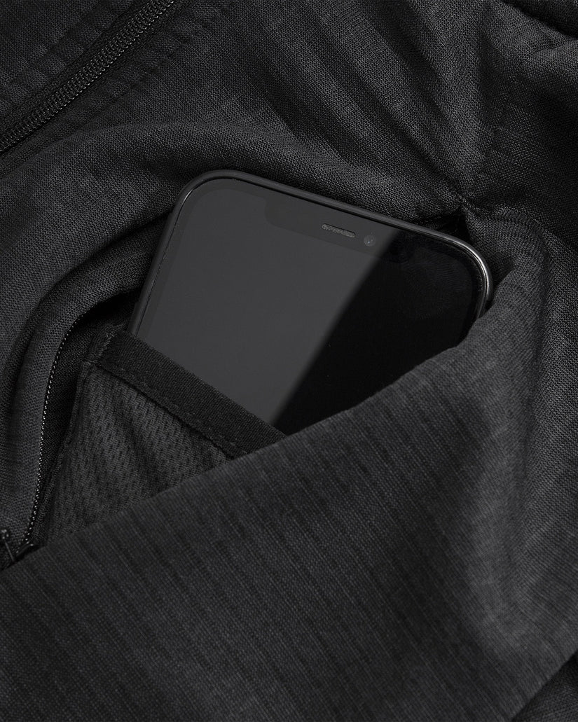 Gridlock Second Layer Fleece Pullover - Black