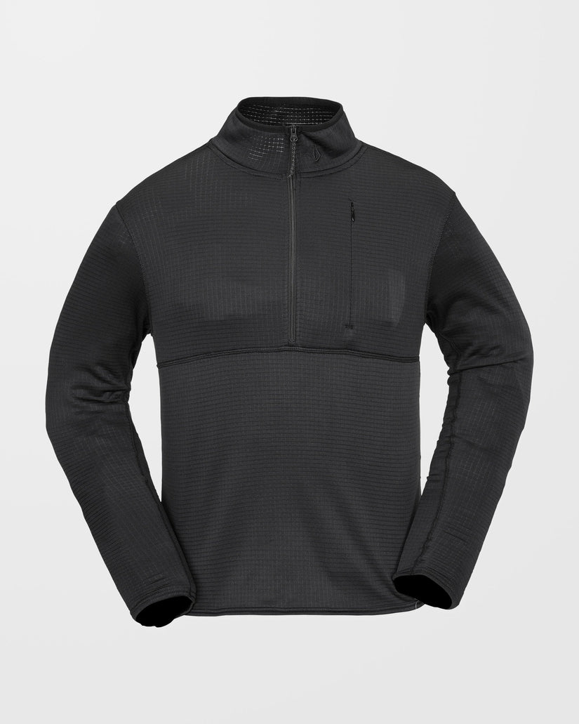 Gridlock Second Layer Fleece Pullover - Black