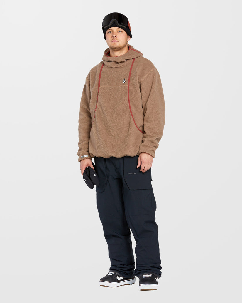 Untethered Balaclava Kapuzenpullover - Chestnut Brown