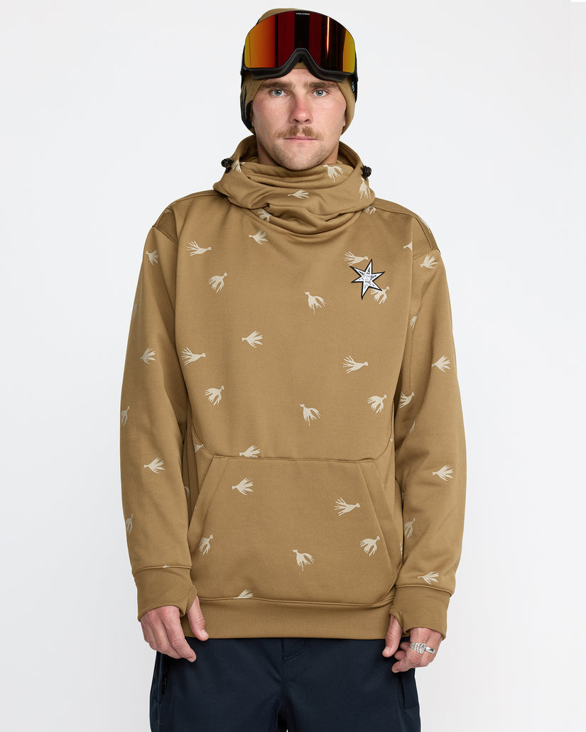 Hydro Riding Kapuzenpullover - Bronze