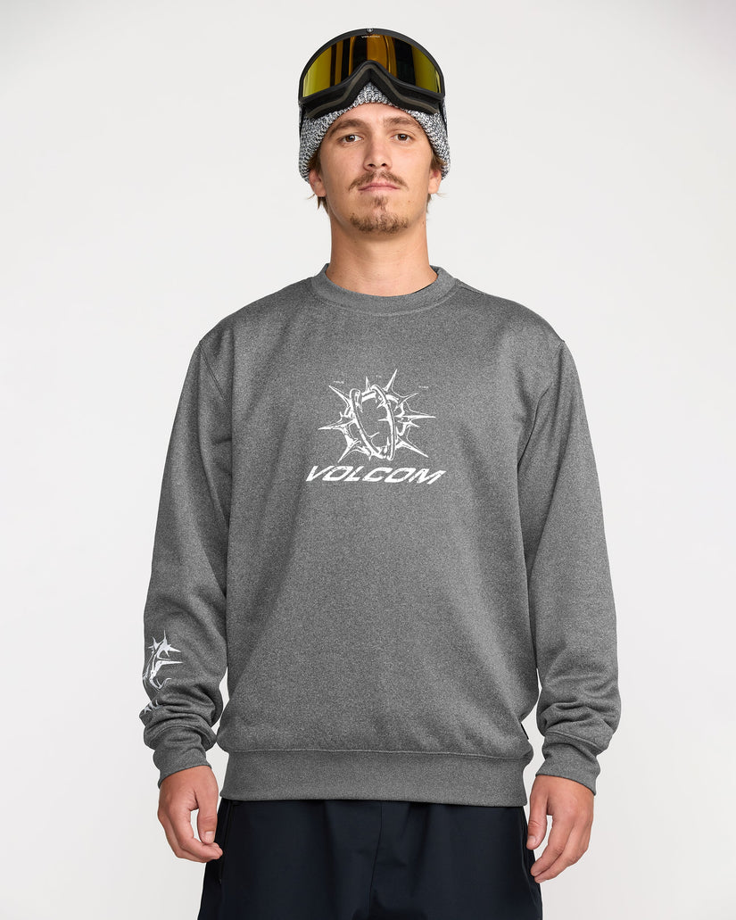 Hydro Fleece Sweatshirt - Heather Black