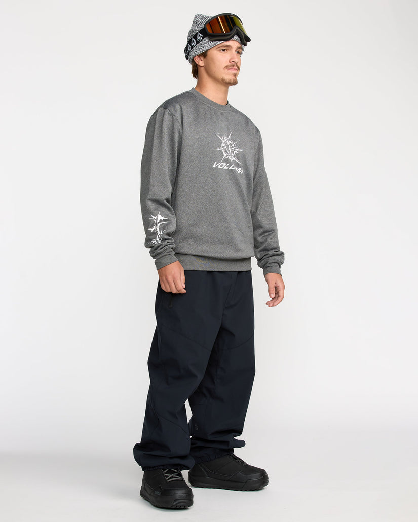 Hydro Fleece Sweatshirt - Heather Black