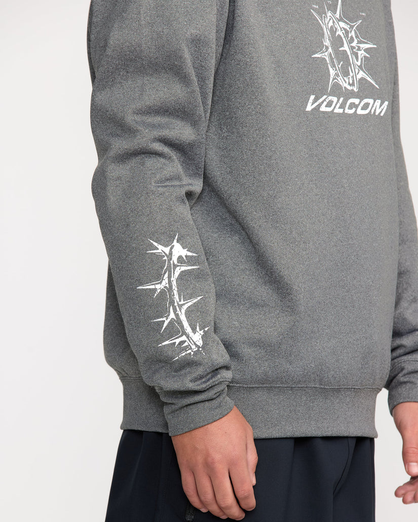 Hydro Fleece Sweatshirt - Heather Black