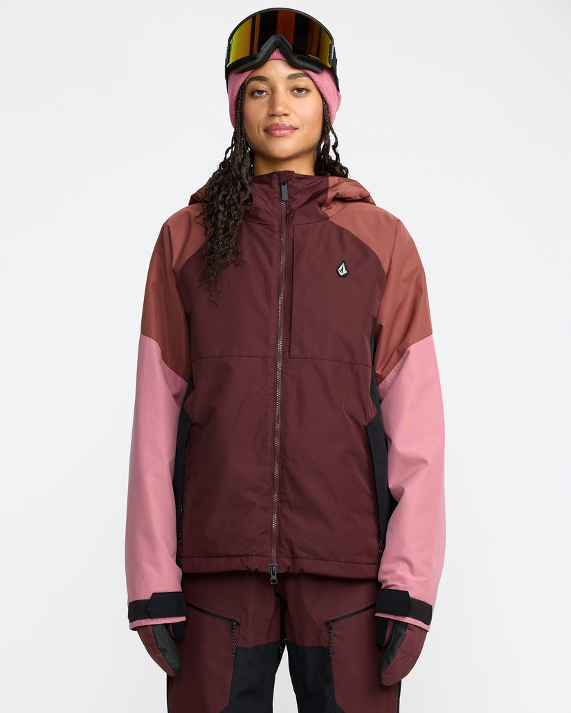 Agate Insulated Jacke - Oxblood
