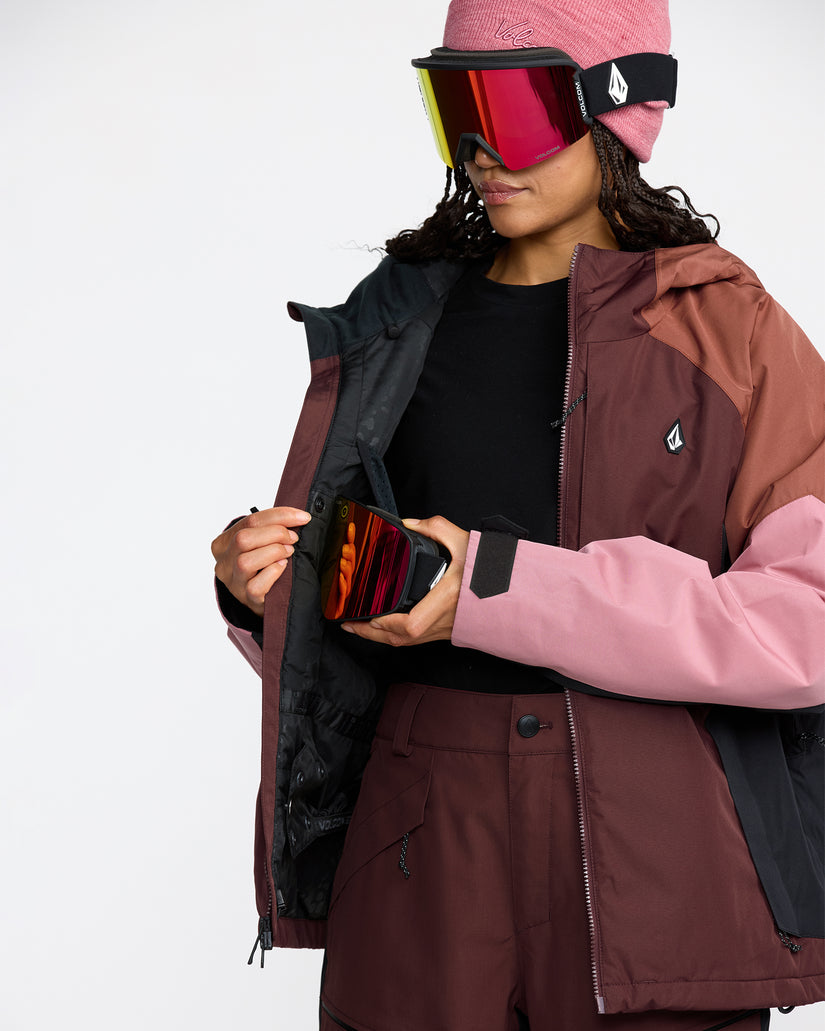 Agate Insulated Jacke - Oxblood