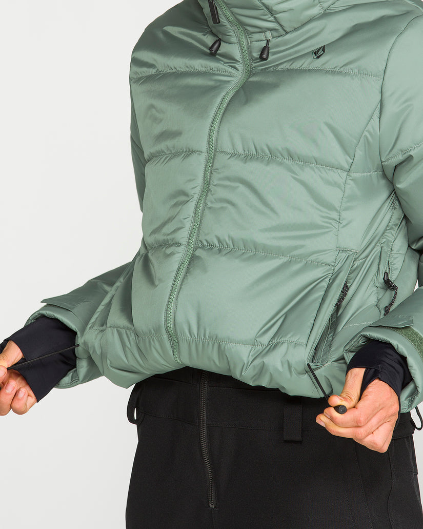 Avalon Puff Jacke - Light Green