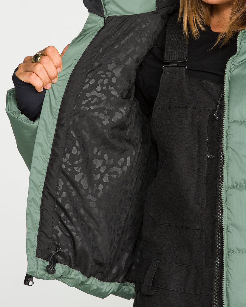 Avalon Puff Jacke - Light Green