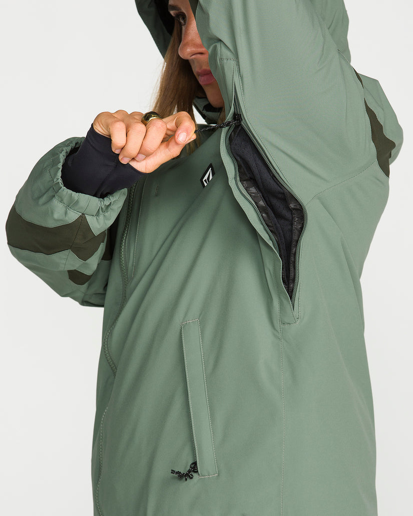 Shelter 3D Stretch 20K Jacke - Light Green