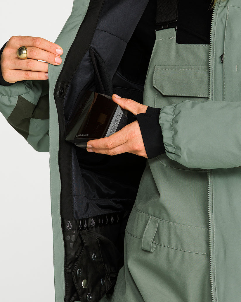 Shelter 3D Stretch 20K Jacke - Light Green