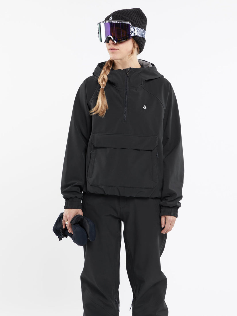 Sinter Bonded Stretch Jacket - BLACK (H0652407_BLK) [44]