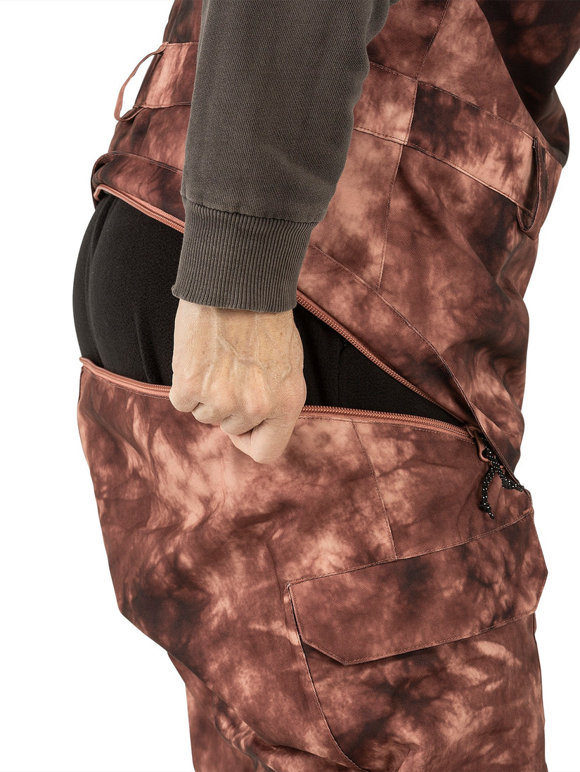 Creston 3Dstretch Latzhose - PINK SALT WASH