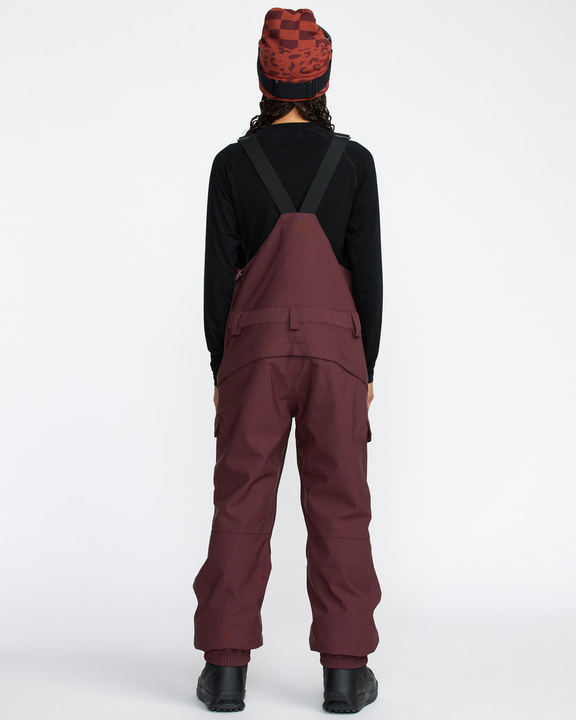 Creston 3D Stretch Latzhose - Oxblood