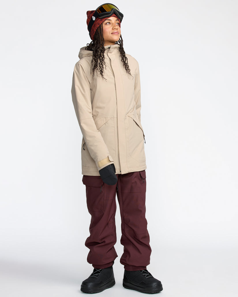 Creston 3D Stretch Latzhose - Oxblood