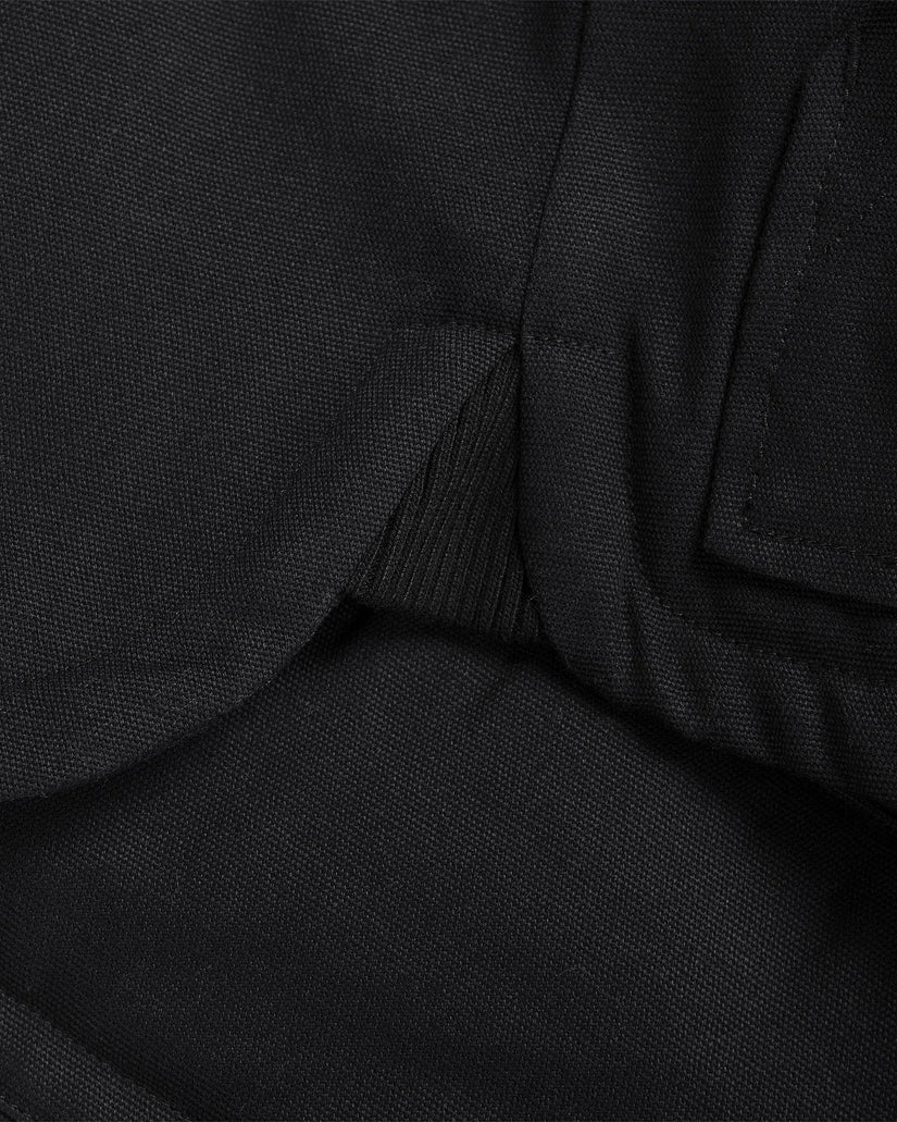 Stone Castine Puff Weste - Black