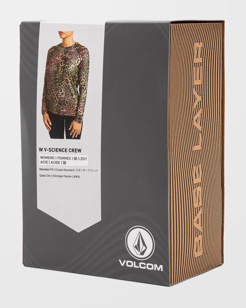 W V-Science Base Layer Langarmshirt - Acid
