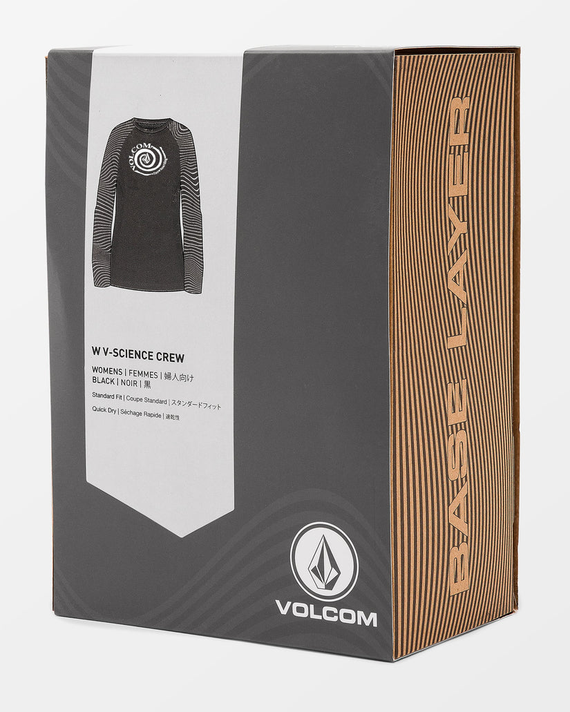 W V-Science Basisschicht-Shirt - Black White