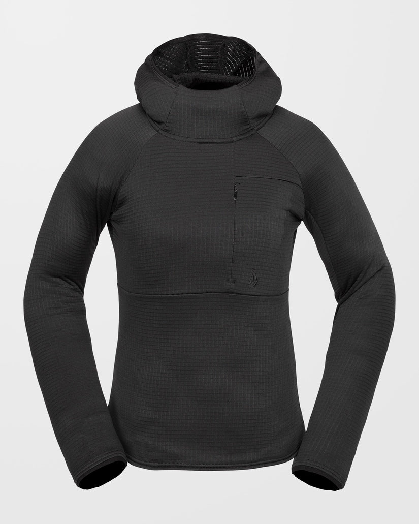 Gridlock Balaclava Kapuzenpullover - Black
