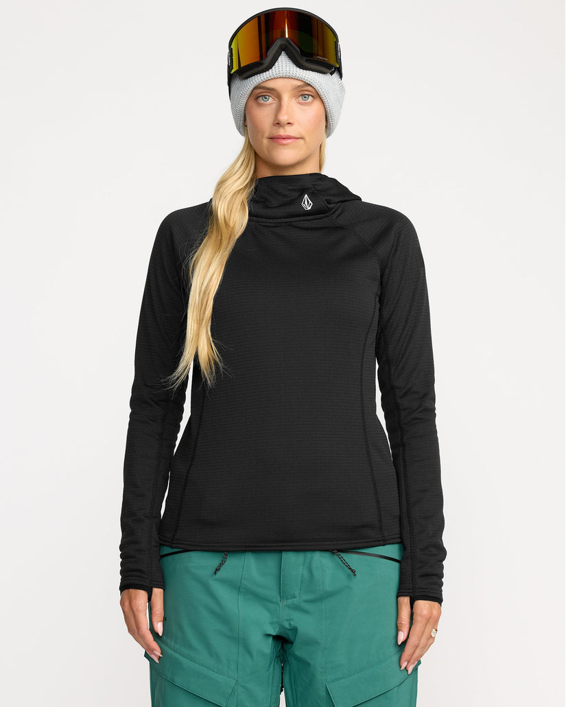 Gridlock Balaclava Kapuzenpullover - Black