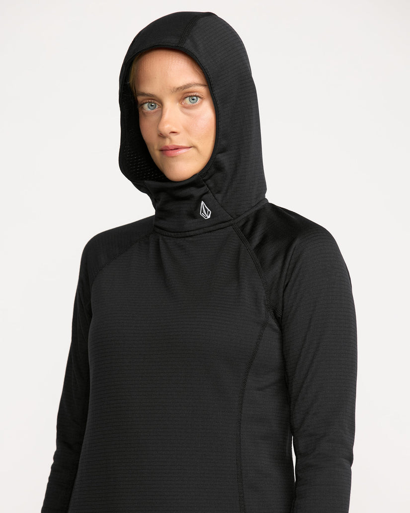 Gridlock Balaclava Kapuzenpullover - Black