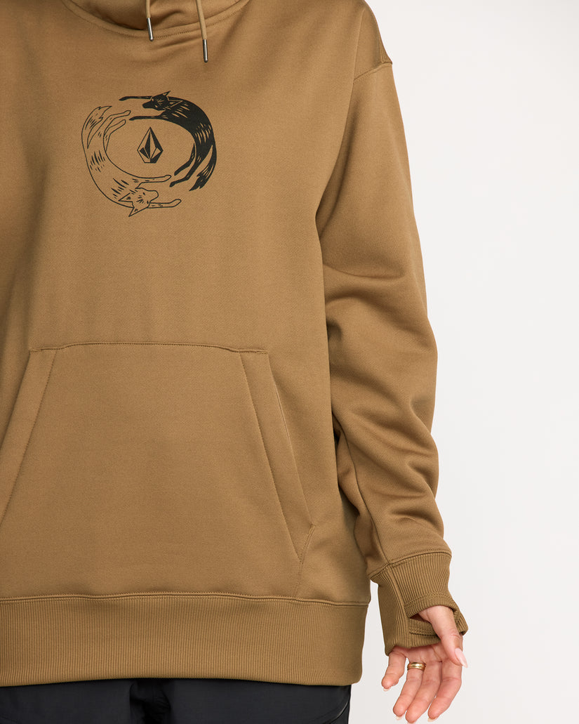 Riding Hydro Kapuzenpullover - Bronze