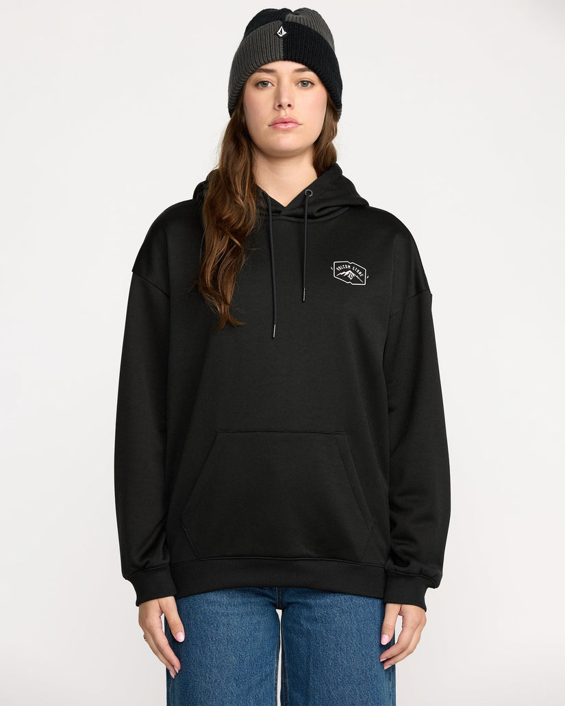 Essential Hydro Kapuzenpullover - Black