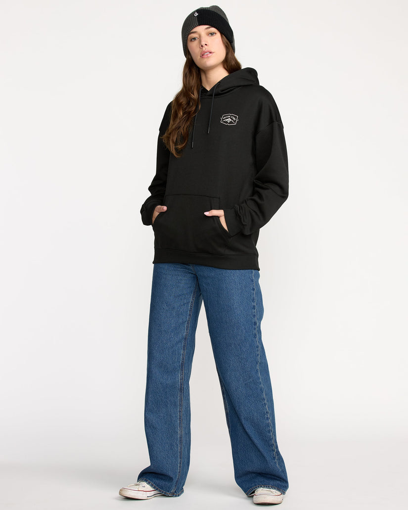 Essential Hydro Kapuzenpullover - Black