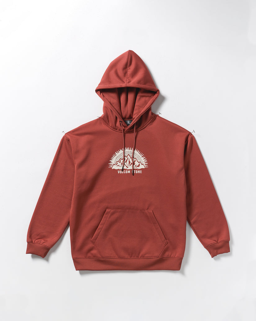 Essential Hydro Kapuzenpullover - Henna