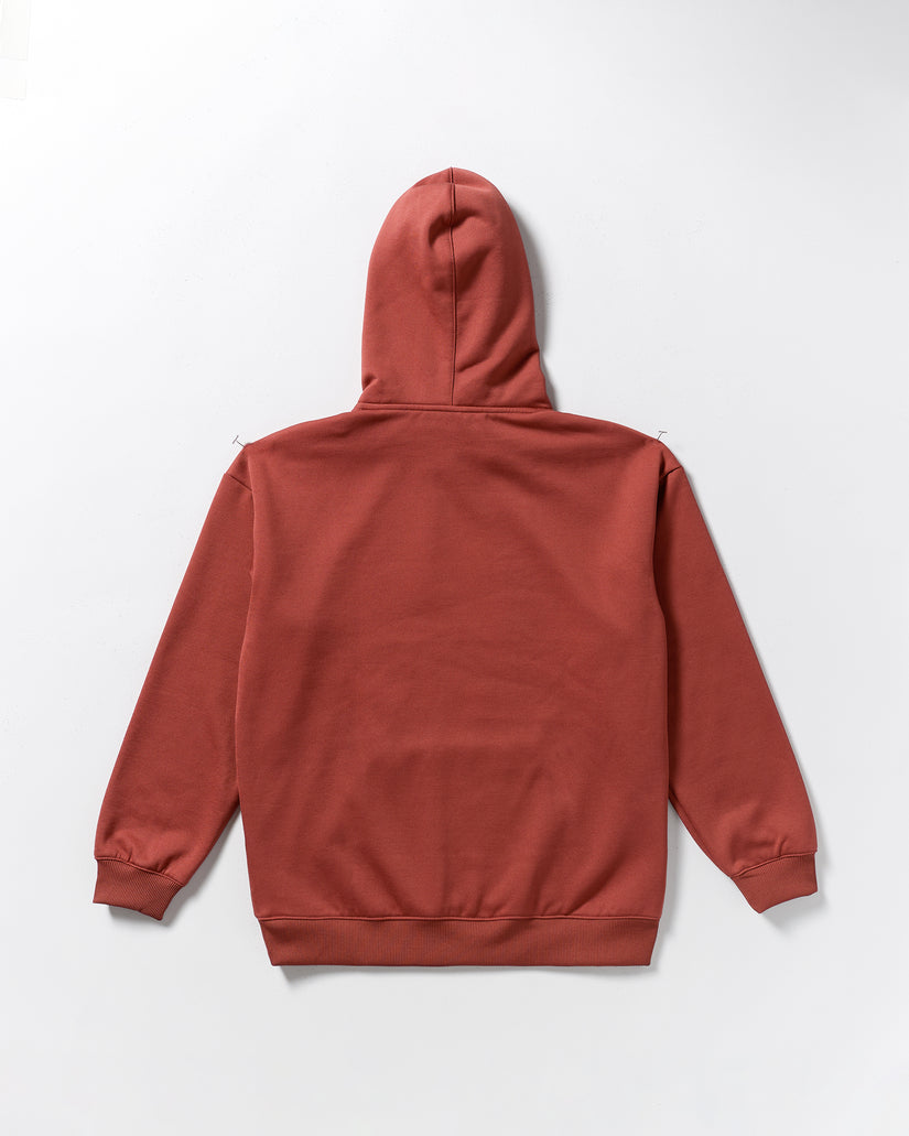 Essential Hydro Kapuzenpullover - Henna