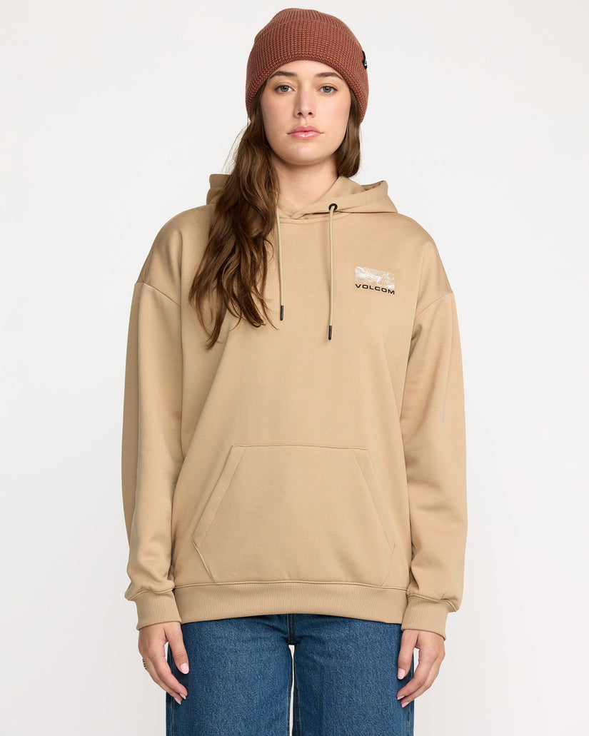 Essential Hydro Kapuzenpullover - Oatmeal