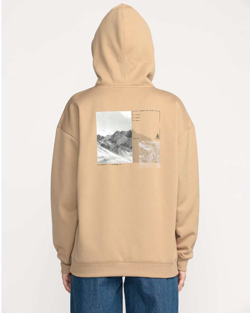 Essential Hydro Kapuzenpullover - Oatmeal