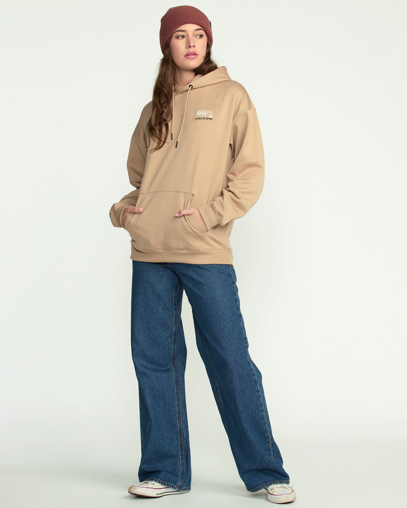 Essential Hydro Kapuzenpullover - Oatmeal