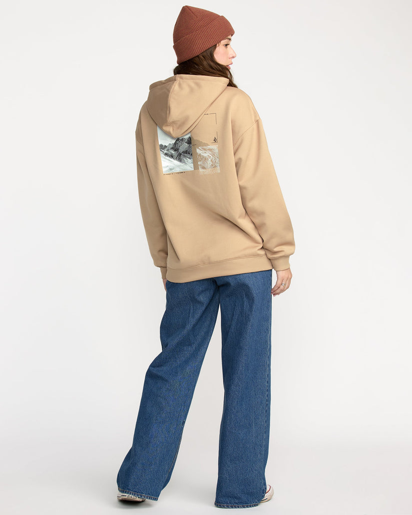 Essential Hydro Kapuzenpullover - Oatmeal