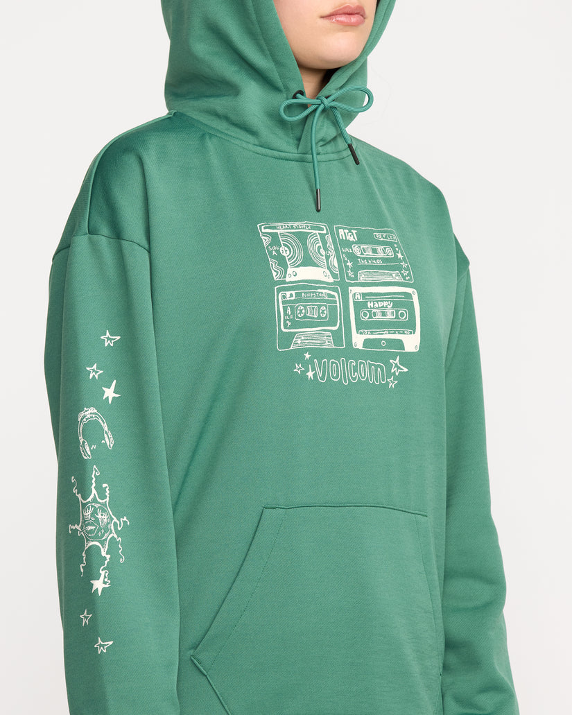 Essential Hydro Kapuzenpullover - Spruce Green