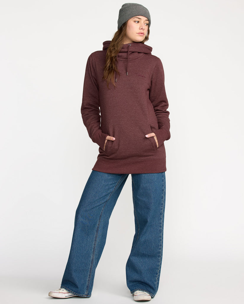 Tower Kapuzenpullover - Oxblood