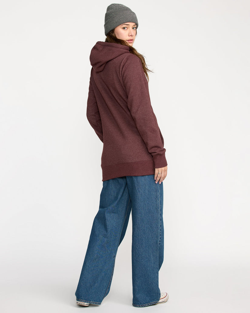 Tower Kapuzenpullover - Oxblood