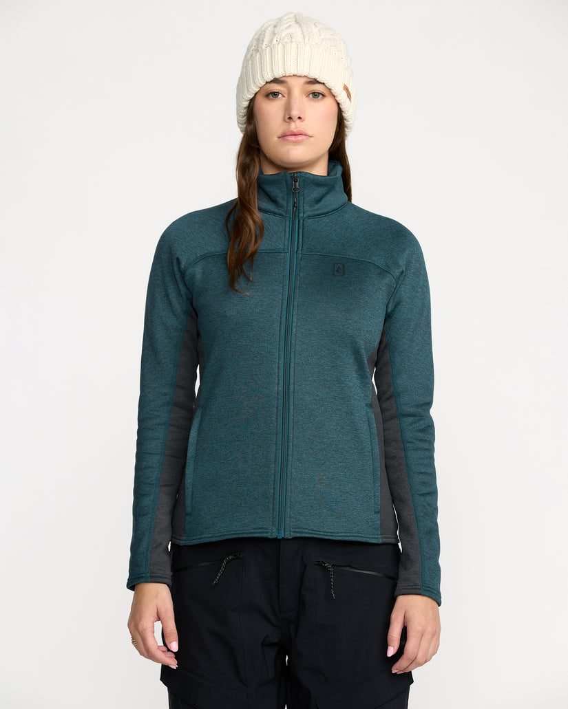 Frostbyte Full Zip Sweatshirt - Atlantic Deep