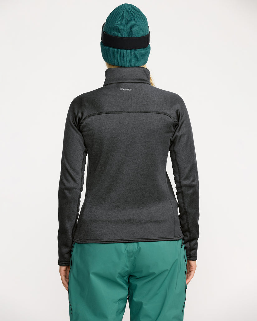 Frostbyte Full Zip Sweatshirt - Black